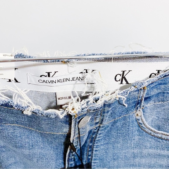 Calvin Klein Jeans - High Waisted Medium Wash Jeans - Picture 4 of 5